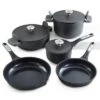 BergHOFF Phantom Nonstick Ceramic Cookware Set With Lids, Recycled Cast Aluminum -BergHOFF Store GUEST 041771a4 ba1d 4cfa 9e54 e307a50ec899