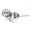 BergHOFF Professional Tri-Ply 18/10 Stainless Steel 8" Saucepan With Stainless Steel Lid 3.3Qt. -BergHOFF Store GUEST 053e7e52 c8b6 4735 bb60 f6622d74fd9f
