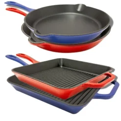 BergHOFF 2Pc Enamel Cast Iron Cookware Set, 10" Fry Pan & Grill Pan 17 BergHOFF 2Pc Enamel Cast Iron Cookware Set, 10" Fry Pan & Grill Pan -BergHOFF Store GUEST 060ad533 b213 4801 aceb bdc2a06fff86