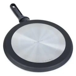 BergHOFF Helix Nonstick Ceramic Pancake Pan 11", Recycled Aluminum, Black -BergHOFF Store GUEST 0668ea9d 1f8f 4da4 a241 5d3351a541fd