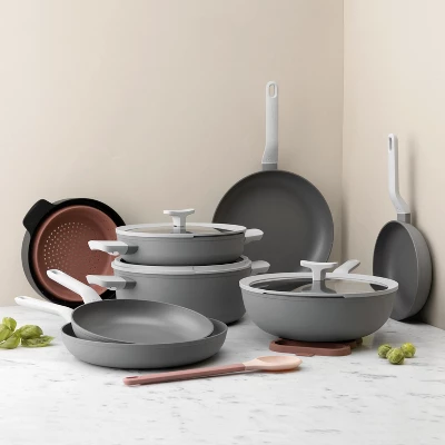 BergHOFF Leo Non-Stick Cast Aluminum Fry Pans, Stay-cool Handle 7 BergHOFF Leo Non-Stick Cast Aluminum Fry Pans, Stay-cool Handle - Image 6