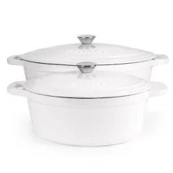 BergHOFF Neo 4Pc Cast Iron Cookware Set, 5qt. & 8qt. Dutch Ovens, Matching Lids -BergHOFF Store GUEST 0b363cdf 6fef 4fca 8385 f7f2c650dd65