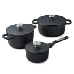 BergHOFF Phantom Nonstick Ceramic Cookware Set With Lids, Recycled Cast Aluminum 13 BergHOFF Phantom Nonstick Ceramic Cookware Set With Lids, Recycled Cast Aluminum -BergHOFF Store GUEST 0dc0f449 c58a 47d9 9f52 50aaaa448df1