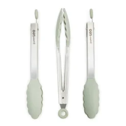 BergHOFF Balance Silicone Serving Tongs, Recycled Material, Sage -BergHOFF Store GUEST 15629bfe ba94 4557 902d e29b39bf9336
