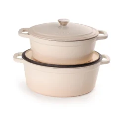 BergHOFF Neo 4Pc Cast Iron Cookware Set, 5qt. & 8qt. Dutch Ovens, Matching Lids -BergHOFF Store GUEST 15c9bda1 c068 489f af1a 584a15a4855d