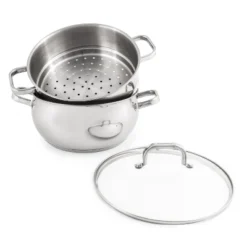 BergHOFF 18/10 Stainless Steel 9.5" Steamer -BergHOFF Store GUEST 161b70a5 41ea 49b6 b6eb b6ab09f4c2e8