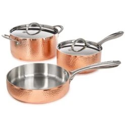 BergHOFF Vintage 5pc Tri-Ply Copper Cookware Set With Lids 22 BergHOFF Vintage 5pc Tri-Ply Copper Cookware Set With Lids -BergHOFF Store GUEST 1696acc2 6878 4ed5 881f e65e831e5b1b