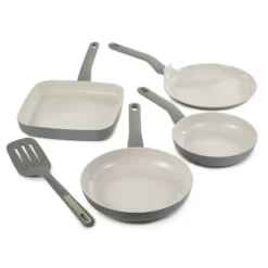 BergHOFF Leo Balance Non-stick Ceramic 5Pc Frying Pan Set With Nylon Turner 13.75", Recycled Material, Moonmist 17 BergHOFF Leo Balance Non-stick Ceramic 5Pc Frying Pan Set With Nylon Turner 13.75", Recycled Material, Moonmist -BergHOFF Store GUEST 20bd59bf 3a95 4876 a5a3 0b71500dba49