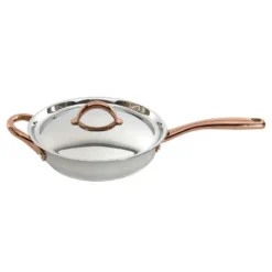 BergHOFF Ouro Gold 18/10 Stainless Steel 5Pc Starter Cookware Set With Lids, Rose Gold Handle -BergHOFF Store GUEST 224ce5ef 90a6 4d06 b98d 93ed29dee60b