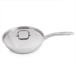 BergHOFF Belly Shape 18/10 Stainless Steel 4Pc Skillet & Saucepan Set, Metal Lid -BergHOFF Store GUEST 23c0b24e 1f01 454f bf32 75af91075c37