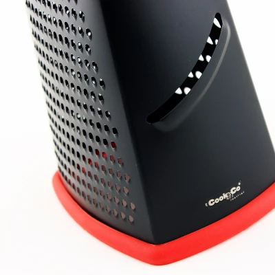 BergHOFF CooknCo 10" Non-Stick Grater, Red & Black 4 BergHOFF CooknCo 10" Non-Stick Grater, Red & Black - Image 2