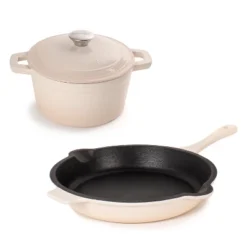 BergHOFF Neo 3Pc Cast Iron Cookware Set, 3qt. Covered Dutch Oven & 10" Fry Pan -BergHOFF Store GUEST 2d982908 f607 4221 88a6 9a7b70c682e6