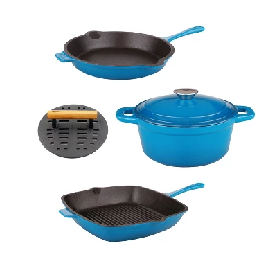 BergHOFF Neo 10Pc Cast Iron Cookware Set With Matching Lid, Oven-Safe Up To 400 Degrees 15 BergHOFF Neo 10Pc Cast Iron Cookware Set With Matching Lid, Oven-Safe Up To 400 Degrees - Image 13