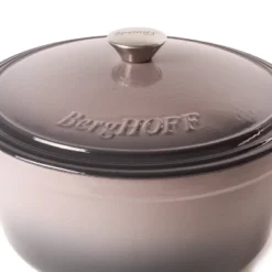 BergHOFF Neo 7Qt. Cast Iron Round Covered Dutch Oven, Oyster
