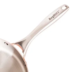 BergHOFF Vintage Copper Tri-Ply 8" Deep Skillet, Polished, Gold -BergHOFF Store GUEST 30c13a02 6e3a 469e 8e54 37bbc2426396