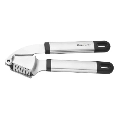 BergHOFF Essentials 7.5" Garlic Press, Stainless Steel, Hanging Loop 4 BergHOFF Essentials 7.5" Garlic Press, Stainless Steel, Hanging Loop - Image 2