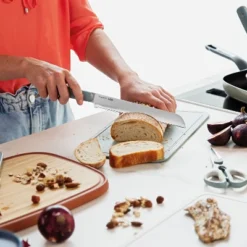 BergHOFF Slate & Spirit Stainless Steel Bread Knife 8" -BergHOFF Store GUEST 343e532d 8c0b 4d30 9280 3b8e6dc25044