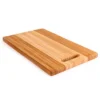 BergHOFF Bamboo Rectangle Cutting Board, Two-tone With Handle, 14.2"x8.7"x0.7" -BergHOFF Store GUEST 378f42ce d9a7 405d 87d7 abd2fbe8ab01