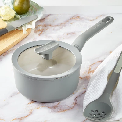 BergHOFF Balance 11Pc Nonstick Ceramic Cookware Set With Glass Lid, Recycled Aluminum 8 BergHOFF Balance 11Pc Nonstick Ceramic Cookware Set With Glass Lid, Recycled Aluminum - Image 6