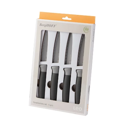 BergHOFF Leo Non-stick Stainless Steel Steak Knife Set, Gray 9 BergHOFF Leo Non-stick Stainless Steel Steak Knife Set, Gray - Image 7