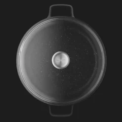 BergHOFF GEM 11" Non-stick Two-Handle Sauté Pan 4.9Qt., Black, Glass Lid -BergHOFF Store GUEST 4342f073 2a37 4296 8b32 419b1d83cd9a