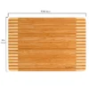 BergHOFF Bamboo Rectangle Cutting Board, Two-tone Stripe, 13"x9"x0.6" 2 BergHOFF Bamboo Rectangle Cutting Board, Two-tone Stripe, 13"x9"x0.6" -BergHOFF Store GUEST 45da46d1 6bc8 4583 82e5 8cd3fb972e1e