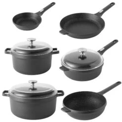 BergHOFF Gem 9Pc Non-stick Cast Aluminum Master Cookware Set -BergHOFF Store GUEST 4764fbc4 d604 4b42 b3c3 ea7452813e89