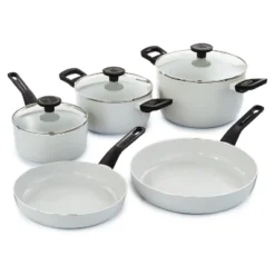 BergHOFF Leo Glints Nonstick Ceramic Cookware Set, Recycled Aluminum -BergHOFF Store GUEST 47f45f0a 6e8b 4a99 856b 006479da850b