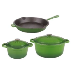 BergHOFF Neo 5Pc Cast Iron Cookware Set, 3Qt Covered Dutch Oven, 5Qt Covered Stock Pot, & 10" Fry Pan 30 BergHOFF Neo 5Pc Cast Iron Cookware Set, 3Qt Covered Dutch Oven, 5Qt Covered Stock Pot, & 10" Fry Pan -BergHOFF Store GUEST 4c245734 f752 493c a86a b950ca423c82