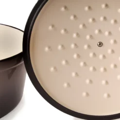 BergHOFF Neo 7Qt. Cast Iron Round Covered Dutch Oven, Oyster -BergHOFF Store GUEST 4cf916d8 6b12 4f19 998c 115efaf61c38