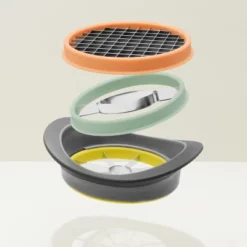 BergHOFF Leo 4 Pc All-in-One Slicer Set 7", Stainless Steel -BergHOFF Store GUEST 4d48f7ce ede3 4912 aa18 55de6d137434