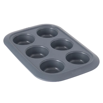BergHOFF GEM Non-Stick Carbon Steel Cupcake Pans, Gray 6 BergHOFF GEM Non-Stick Carbon Steel Cupcake Pans, Gray - Image 4