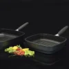 BergHOFF Scala Nonstick Ceramic Coated Cast Aluminum Grill Pan, Black 2 BergHOFF Scala Nonstick Ceramic Coated Cast Aluminum Grill Pan, Black -BergHOFF Store GUEST 4fbd39c3 3050 45d6 b558 49872bc4eabb