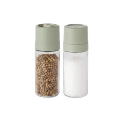 BergHOFF Balance Glass 2Pc Covered Grinder And Shaker Set, Recycled Material -BergHOFF Store GUEST 528319cf 246a 4fa3 95ab ba0d37bfdb10