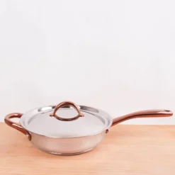 BergHOFF Ouro Gold 18/10 Stainless Steel 5Pc Cookware Set With Lids For Starter, Rose Gold Handle -BergHOFF Store GUEST 536e3adb fe66 4c3b 8ab2 ba5e30050557