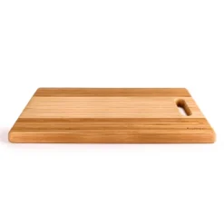 BergHOFF Bamboo Rectangle Cutting Board, Two-tone With Handle, 14.2"x8.7"x0.7" -BergHOFF Store GUEST 623f60f6 aaac 43c2 ba4d 1027bd861154