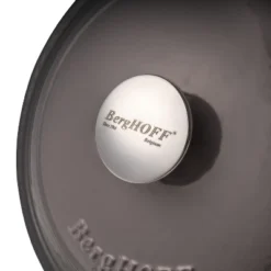 BergHOFF Neo 7Qt. Cast Iron Round Covered Dutch Oven, Oyster -BergHOFF Store GUEST 65f23536 f176 43af 8be3 4326e0d44038