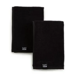 BergHOFF GEM 100% Cotton 2Pc Kitchen Towel Set, Black Terry -BergHOFF Store GUEST 68ce818e 6b7a 4b07 ab43 d53498a2bba0