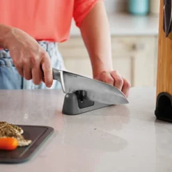 BergHOFF Leo Two-Stage Knife Sharpener With Non-slip Base