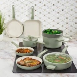 BergHOFF Balance 11Pc Nonstick Ceramic Cookware Set With Glass Lid, Recycled Aluminum 22 BergHOFF Balance 11Pc Nonstick Ceramic Cookware Set With Glass Lid, Recycled Aluminum -BergHOFF Store GUEST 69f6ffb1 f635 4322 8c4f 42e5fa2a6f00 1