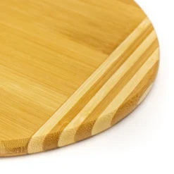 BergHOFF Bamboo Round Cutting Board, Striped, 11.8"x0.6" -BergHOFF Store GUEST 6aab0b78 dd52 42b4 9338 92df5052a1db