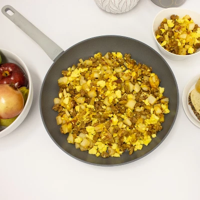 BergHOFF Leo Non-Stick Cast Aluminum Fry Pans, Stay-cool Handle 5 BergHOFF Leo Non-Stick Cast Aluminum Fry Pans, Stay-cool Handle - Image 4