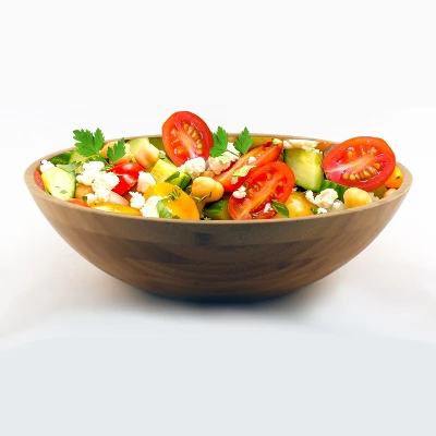 BergHOFF Essentials Bamboo Salad Bowl, Eco-friendly, Lightweight 10 BergHOFF Essentials Bamboo Salad Bowl, Eco-friendly, Lightweight - Image 8