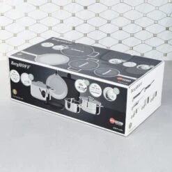 BergHOFF Helix 9Pc Cookware Set With Glass Lids, Nonstick Pans, Recycled Material 14 BergHOFF Helix 9Pc Cookware Set With Glass Lids, Nonstick Pans, Recycled Material -BergHOFF Store GUEST 6b640546 5bd8 4873 a30c fa8142fb1f3b