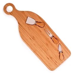 BergHOFF Bamboo 4Pc Paddle Cheese Board Set, With 3 Tools, 22x7.9x1" -BergHOFF Store GUEST 6f45702a b80b 4d4f 8e49 96a7b2fe1a5f