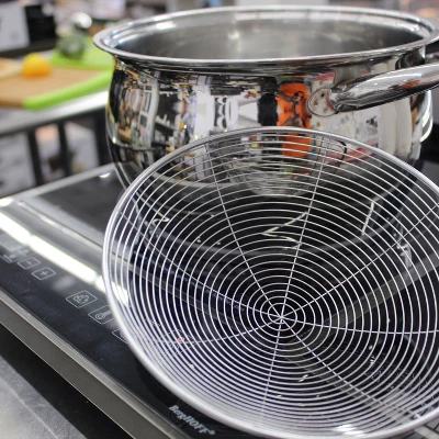 BergHOFF Studio 17" Stainless Steel Wire Skimmer 8 BergHOFF Studio 17" Stainless Steel Wire Skimmer - Image 6