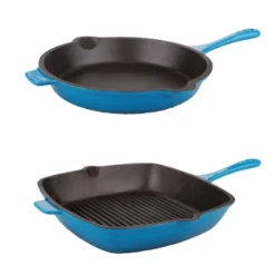 BergHOFF Neo 2Pc Cast Iron Cookware Set, 10" Fry Pan & 11" Grill Pan -BergHOFF Store GUEST 75aa9fc6 6e1e 48ad 9df4 2142e0083bce
