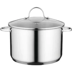 BergHOFF Comfort 18/10 Stockpot Stainless Steel, Glass Lid, Induction Cooktop Ready 15 BergHOFF Comfort 18/10 Stockpot Stainless Steel, Glass Lid, Induction Cooktop Ready -BergHOFF Store GUEST 8100e5c5 b94a 4e13 9181 ff9498af816b