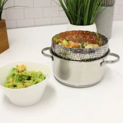 BergHOFF 10" Stainless Steel Steamer Basket -BergHOFF Store GUEST 83ca4d9c 15a1 48a5 9846 2805493d0e63