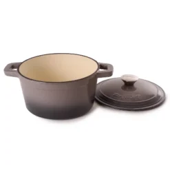 BergHOFF Neo 7Qt. Cast Iron Round Covered Dutch Oven, Oyster -BergHOFF Store GUEST 842aac47 a710 424c 86e1 3718f2bd2224